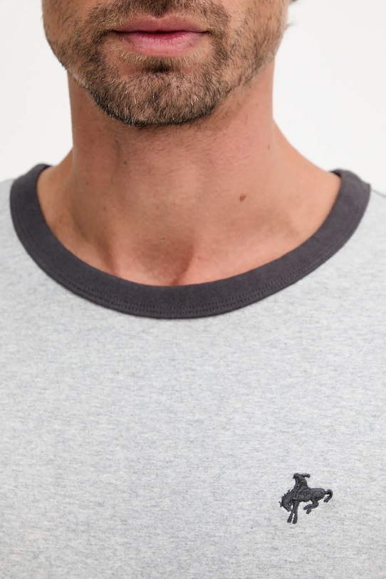 Βαμβακερό μπλουζάκι Levi's 003R5.0001 γκρί