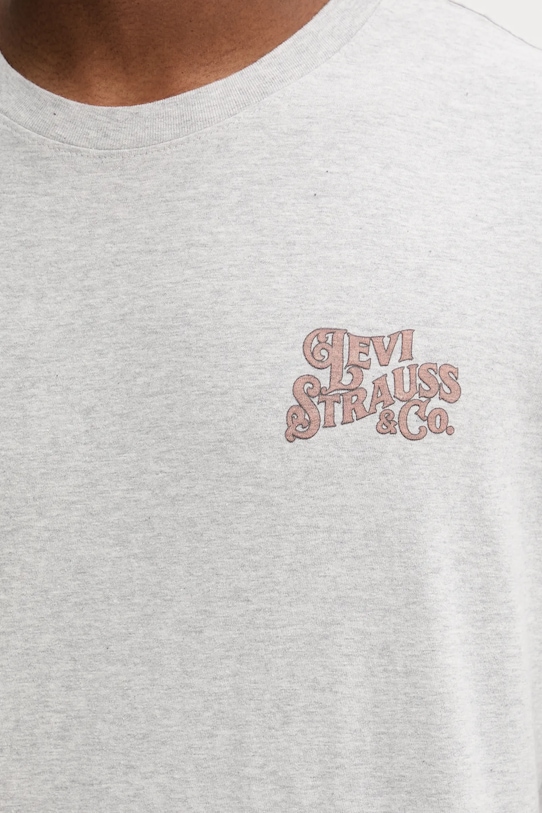 Bavlnené tričko Levi's 16143.1816 sivá
