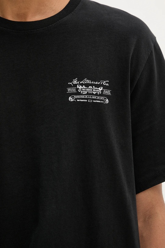 Bavlněné tričko Levi's 16143.1821 černá