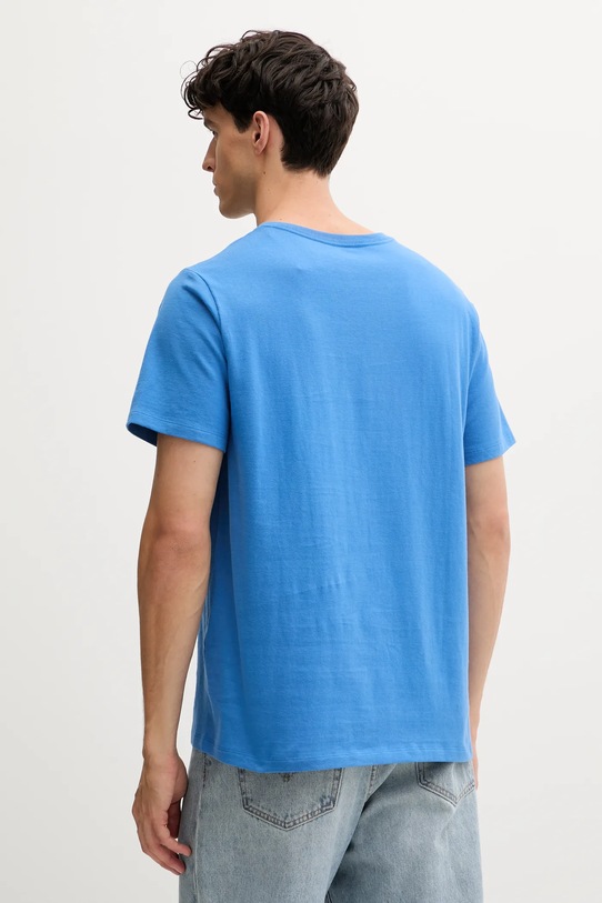 Odzież Levi's t-shirt bawełniany 56605.0281 niebieski