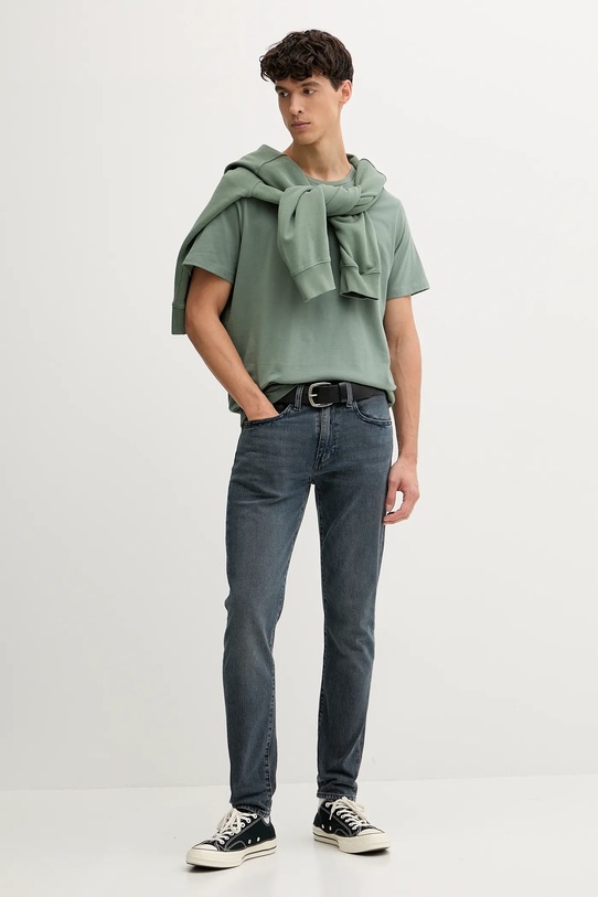 Bavlněné tričko Levi's 56605.0286 zelená AW25