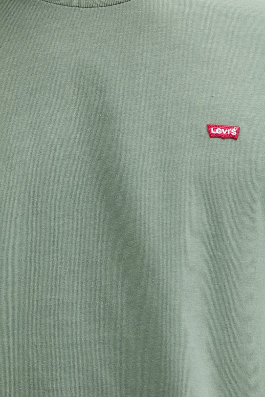 Bavlněné tričko Levi's 56605.0286 zelená