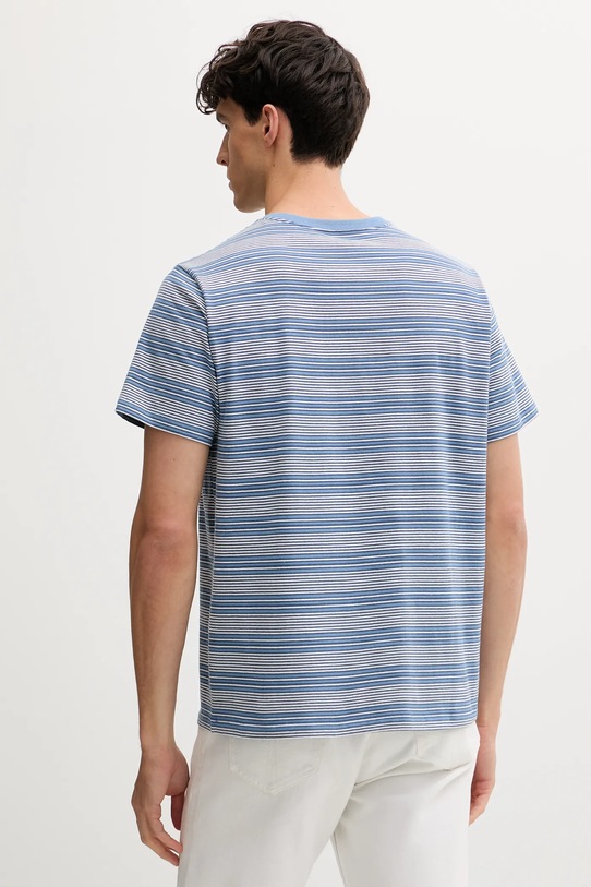 Oblačila Bombažna kratka majica Levi's 56605.0291 modra
