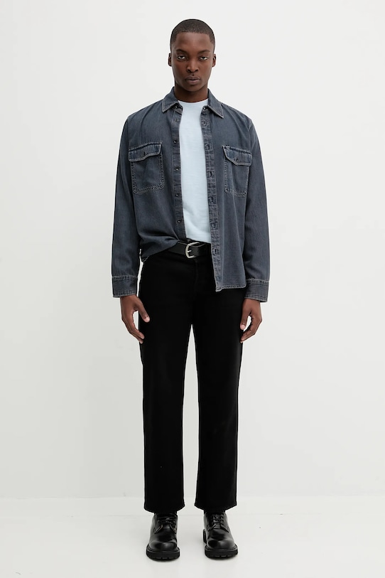 Pamučna majica Levi's 56605.0297 plava AW25