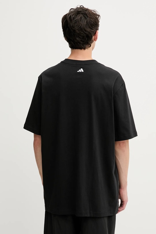 Ρούχα Βαμβακερό μπλουζάκι adidas Fortnite JV8012 μαύρο