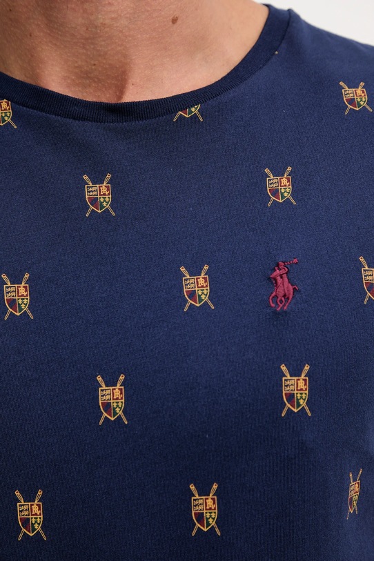 Polo Ralph Lauren t-shirt bawełniany 710P00081 granatowy