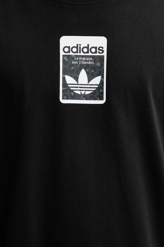 adidas Originals tricou din bumbac Graphic Os Ss T JV7569 negru