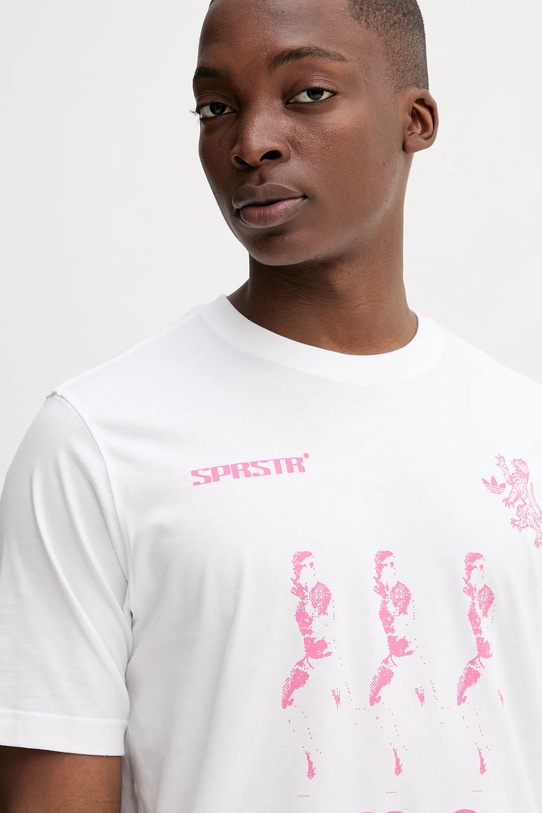 adidas Originals t-shirt bawełniany Graphic Reg Sst biały JW2953
