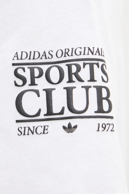 adidas Originals tricou din bumbac 90S Ftbl Tee JX3065 alb