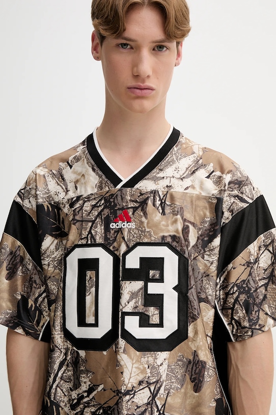 adidas Originals tricou OG Camo Fb Jers bej KD6250