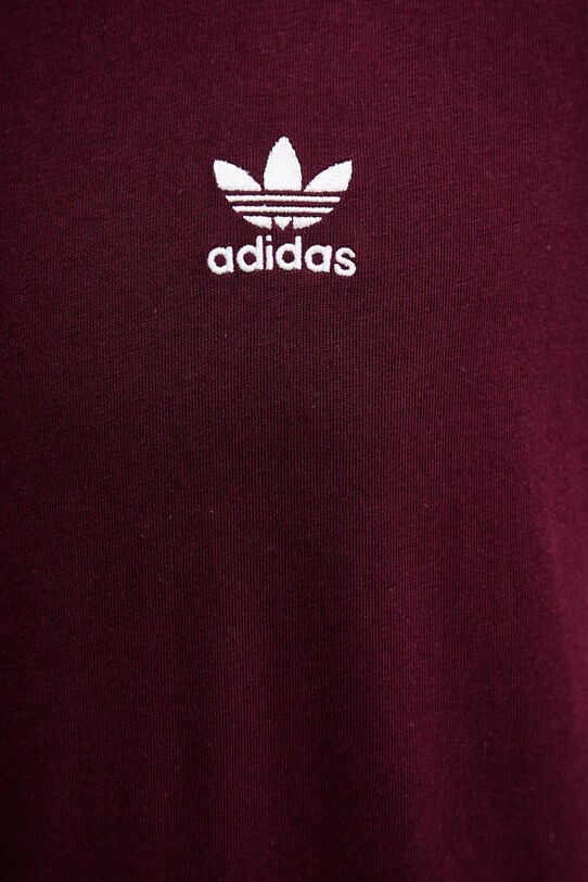 adidas Originals t-shirt bawełniany Essentials KT0779 bordowy