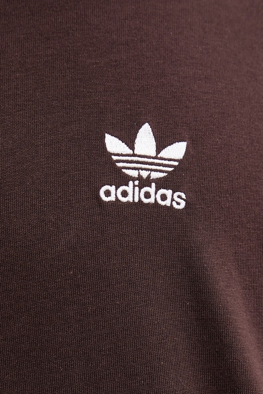 adidas Originals t-shirt bawełniany Essentials KT0780 brązowy