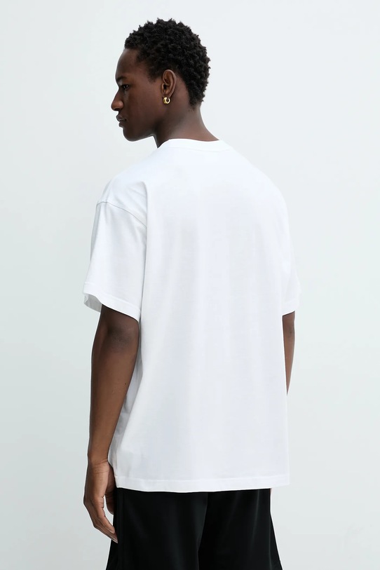 Oblečení Bavlněné tričko adidas Originals Smile Treffy Graphic KT2971 bílá