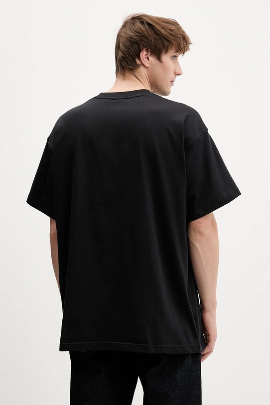 Ρούχα Βαμβακερό μπλουζάκι adidas Originals Smile Treffy Graphic KT2972 μαύρο