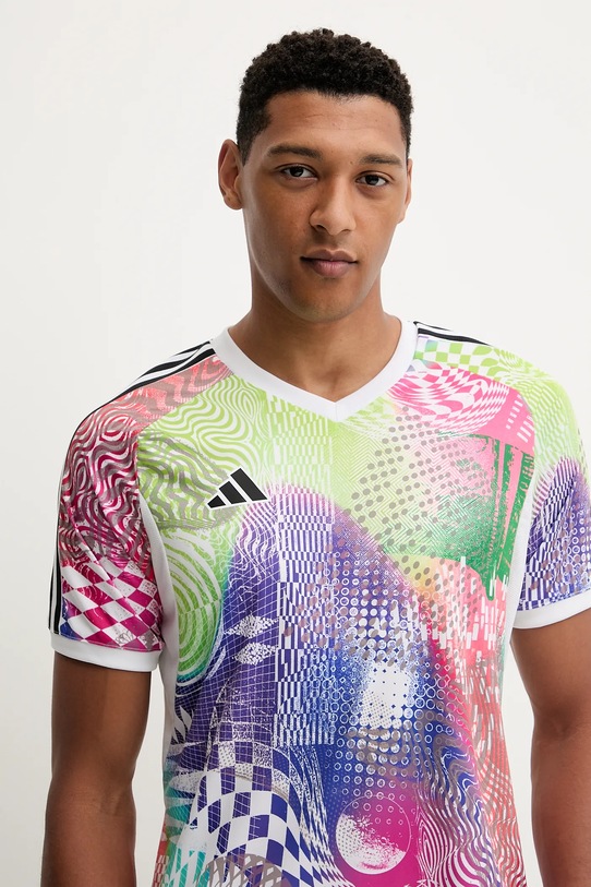 adidas Performance t-shirt treningowy PRIDE biały JL8097
