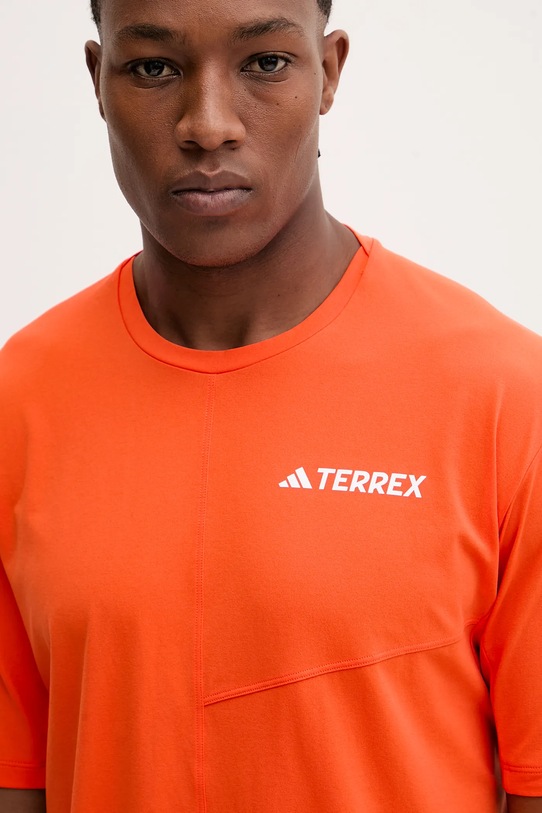 adidas TERREX t-shirt sportowy pomarańczowy JM7087