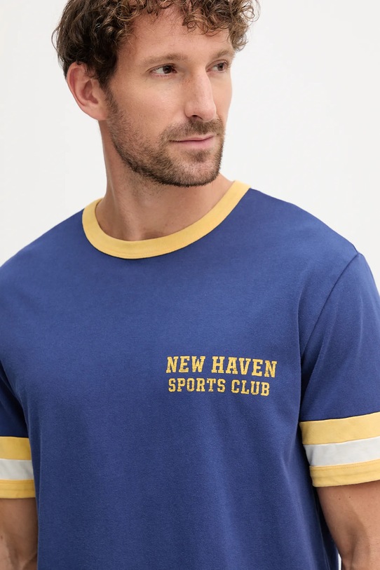 Gant t-shirt bawełniany granatowy 2003344