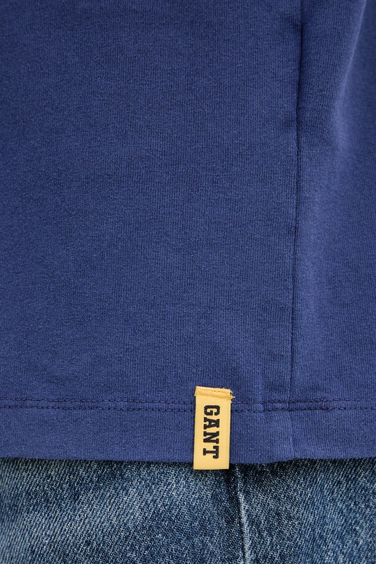 Gant t-shirt bawełniany 2003344 granatowy
