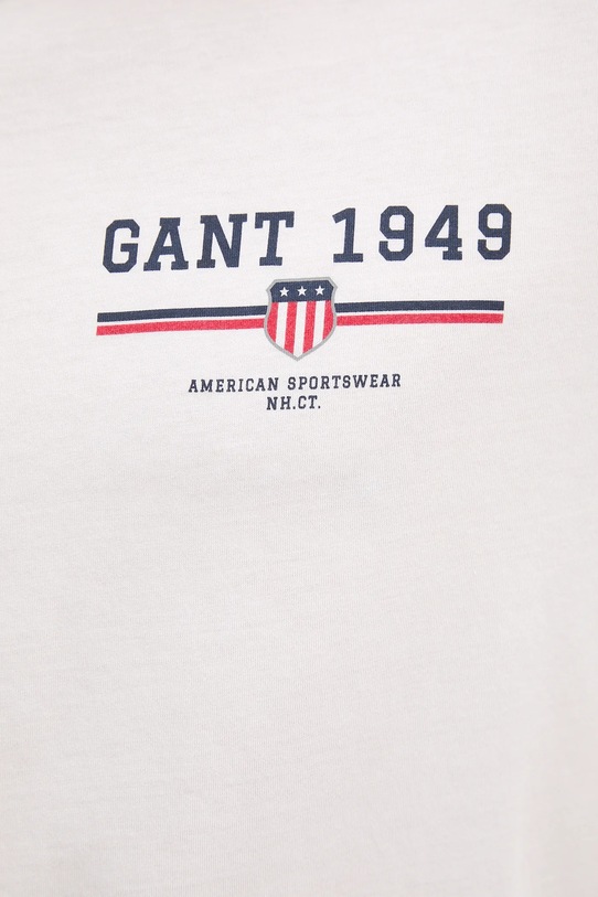 Gant t-shirt bawełniany 2067044 biały