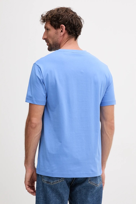Odzież Gant t-shirt bawełniany 2003343 niebieski