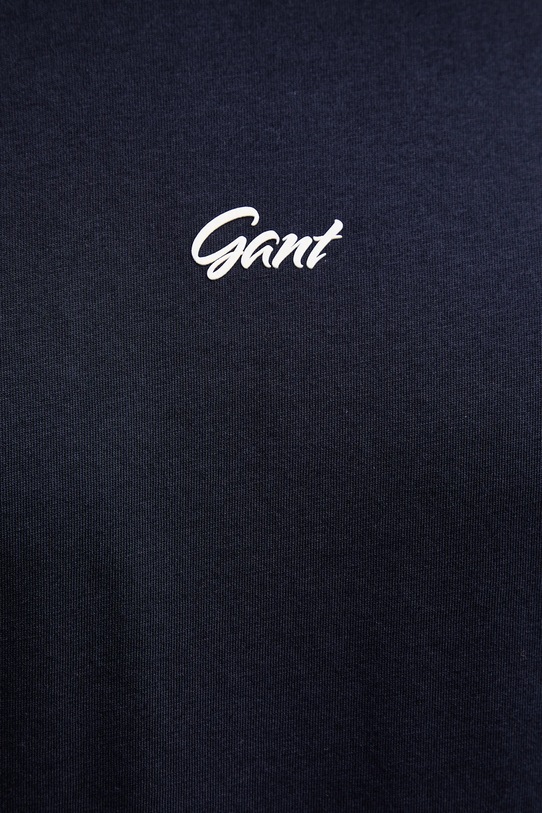 Gant t-shirt bawełniany 2003343 granatowy
