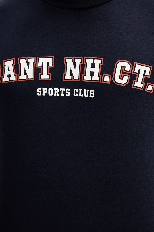 Gant t-shirt bawełniany 2003345 granatowy