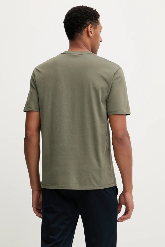 Odzież Napapijri t-shirt bawełniany S-Badge NP0A8949G0A1 zielony
