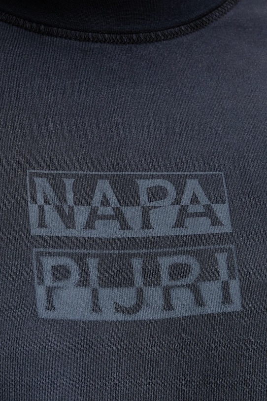 Napapijri t-shirt bawełniany S-Comel NP0A88Y91761 granatowy