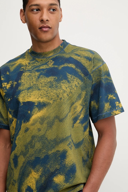 Napapijri t-shirt bawełniany S-Anter zielony NP0A88YLFZD1