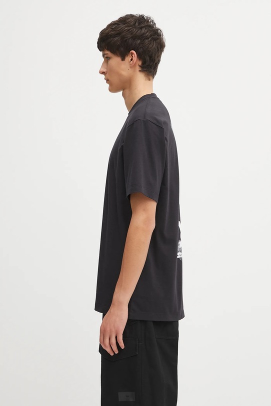 Y-3 t-shirt bawełniany Graphic Short Sleeve JX4745 czarny AW25