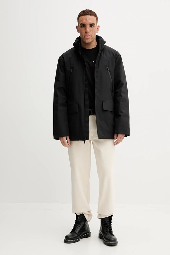 Бавовняна футболка Calvin Klein LV04RD817G чорний AW25