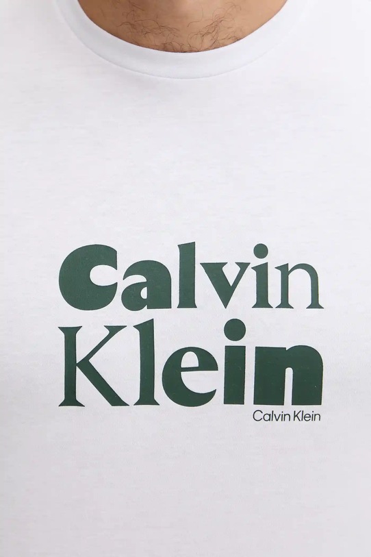 Calvin Klein t-shirt bawełniany biały LV04RD820G