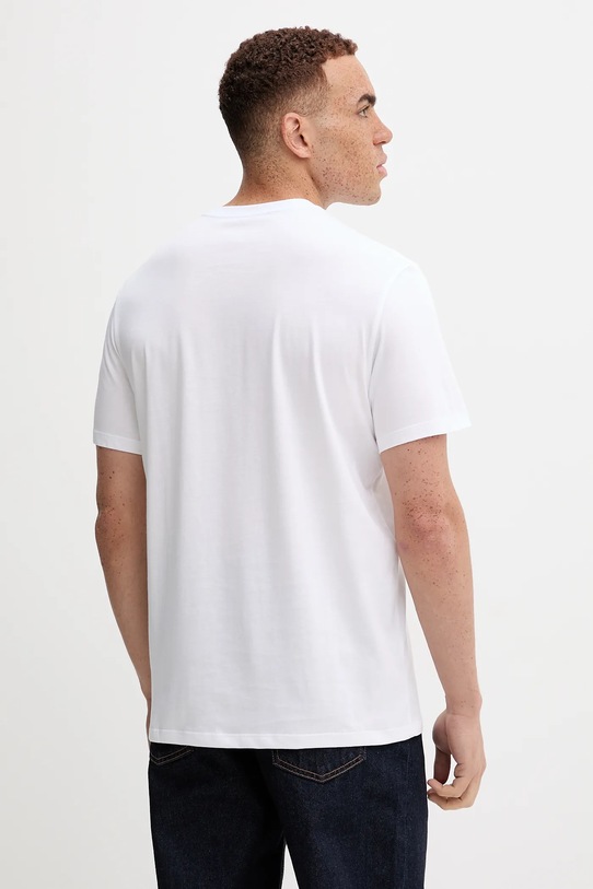 Odzież Calvin Klein t-shirt bawełniany LV04RD821G biały