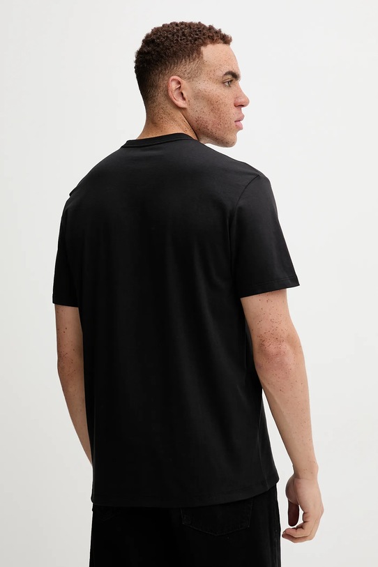 Odzież Calvin Klein t-shirt bawełniany LV04RD821G czarny