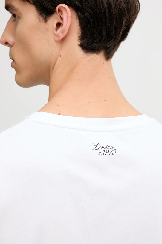 Pepe Jeans pamut póló PM5010095 fehér