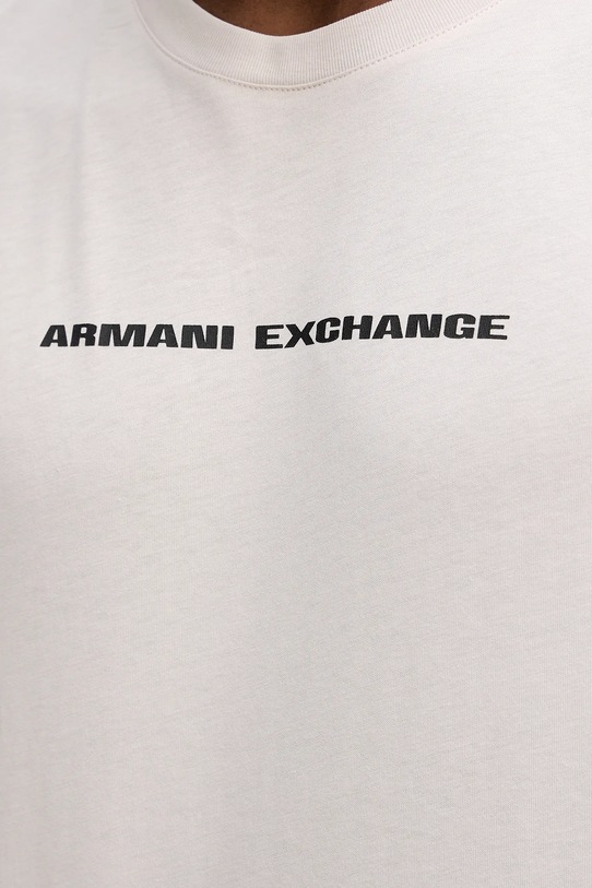Armani Exchange t-shirt bawełniany XM001404.AF16432 beżowy