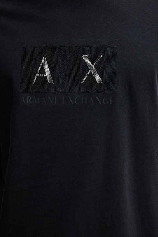 Armani Exchange t-shirt bawełniany XM001463.AF10356 granatowy