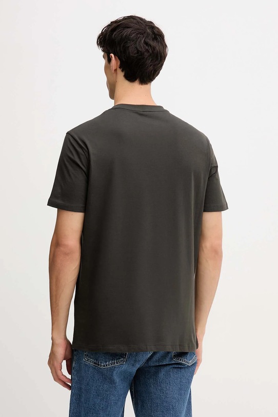 Odzież Armani Exchange t-shirt bawełniany XM001463.AF10356 brązowy