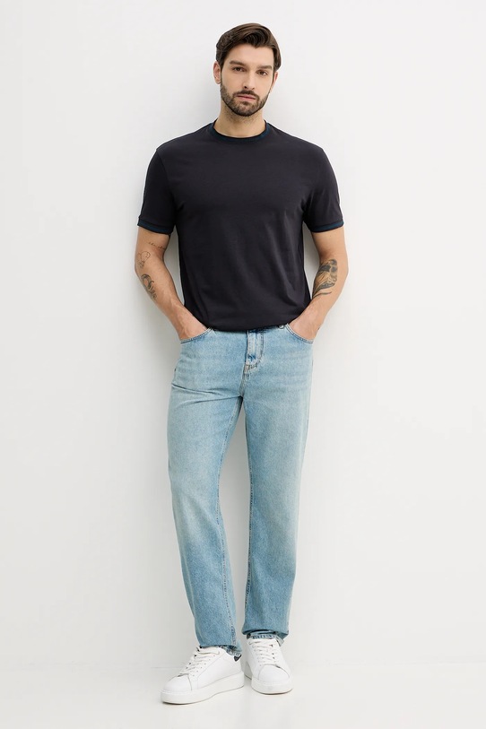 Тениска Armani Exchange XM001467.AF10356 тъмносин AW25