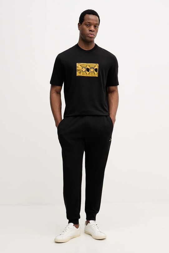 Armani Exchange t-shirt bawełniany XM001469.AF12308 czarny AW25