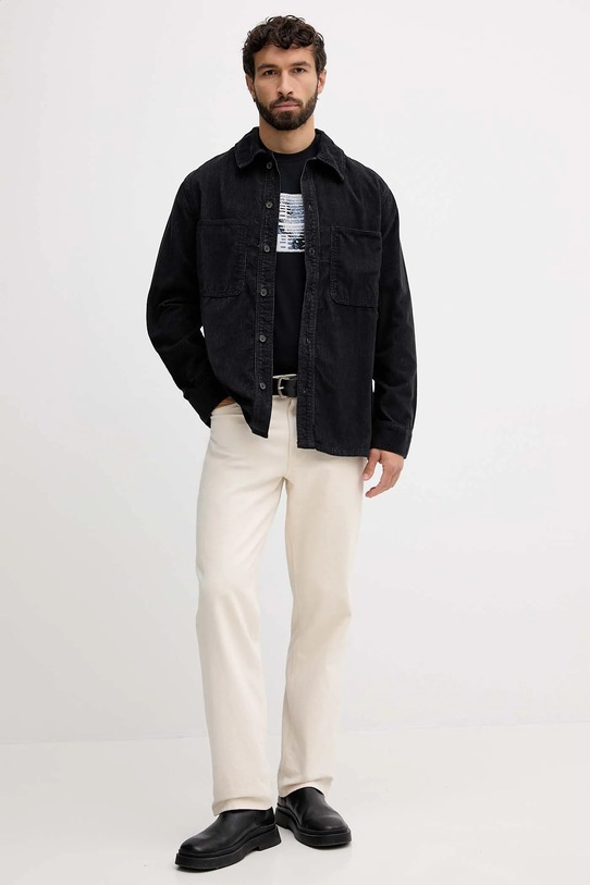 Armani Exchange t-shirt bawełniany XM001907.AF10362 granatowy AW25