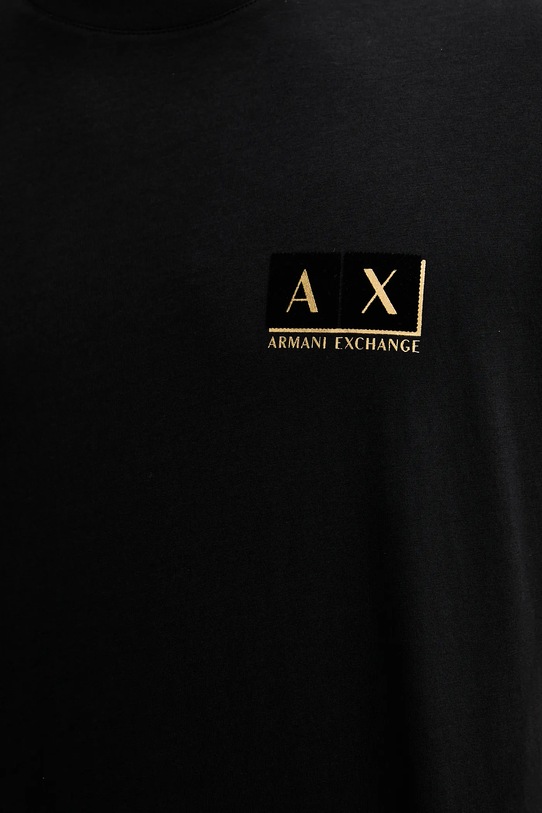 Armani Exchange t-shirt bawełniany XM001911.AF10356 czarny