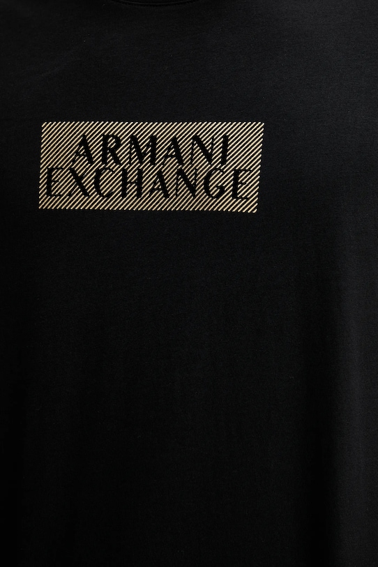 Armani Exchange t-shirt bawełniany XM001911.AF10356 czarny