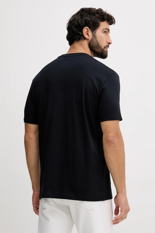 Odzież Armani Exchange t-shirt bawełniany XM001912.AF10362 granatowy