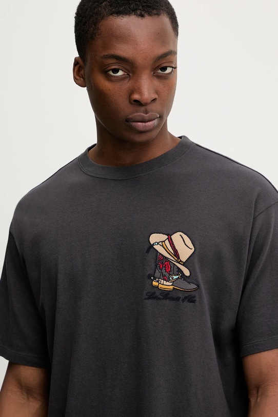 Levi's t-shirt bawełniany szary 87373.0360