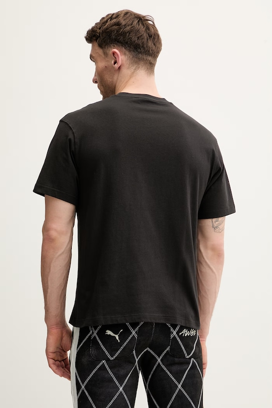 Odzież Puma t-shirt bawełniany PUMA x SKEPTA 633771 czarny
