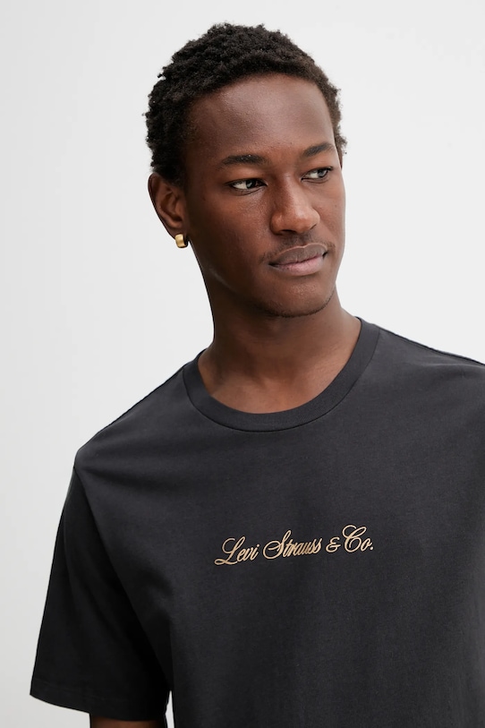 Levi's t-shirt bawełniany szary 22491.1795