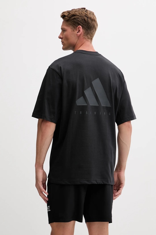 Одежда Футболка для тренинга adidas Performance JN3680 чёрный
