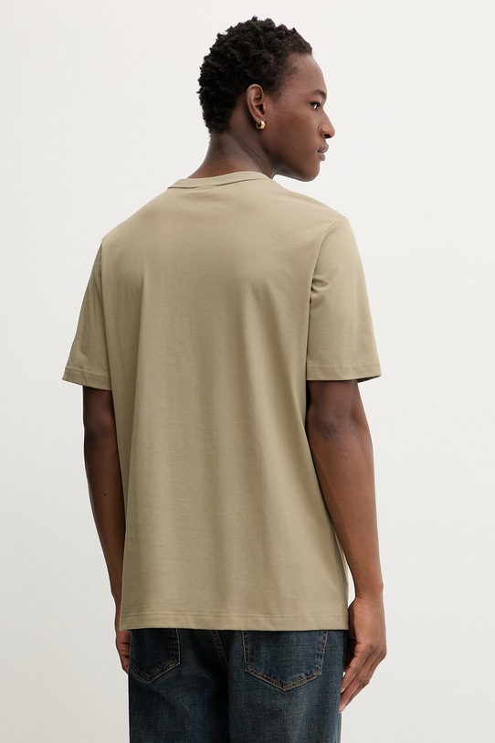 adidas Originals t-shirt bawełniany Trefoil JV7753 zielony AW25