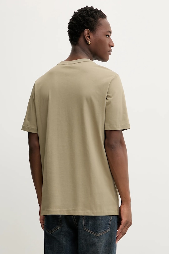 Odzież adidas Originals t-shirt bawełniany Trefoil JV7753 zielony